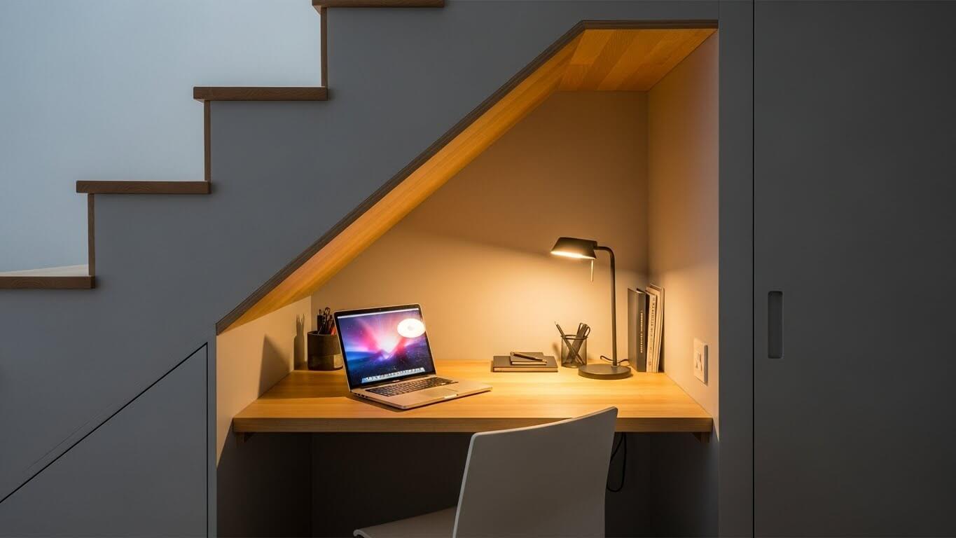 Under-Stair Office Conversion
