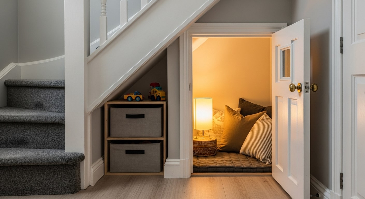 Under-the-Stairs Playroom Magic