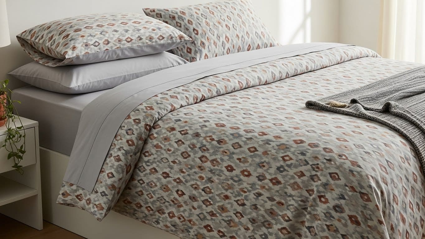 Use Patterned Bedding for Depth