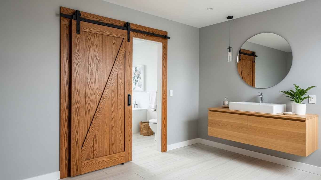 Use a Sliding Barn Door