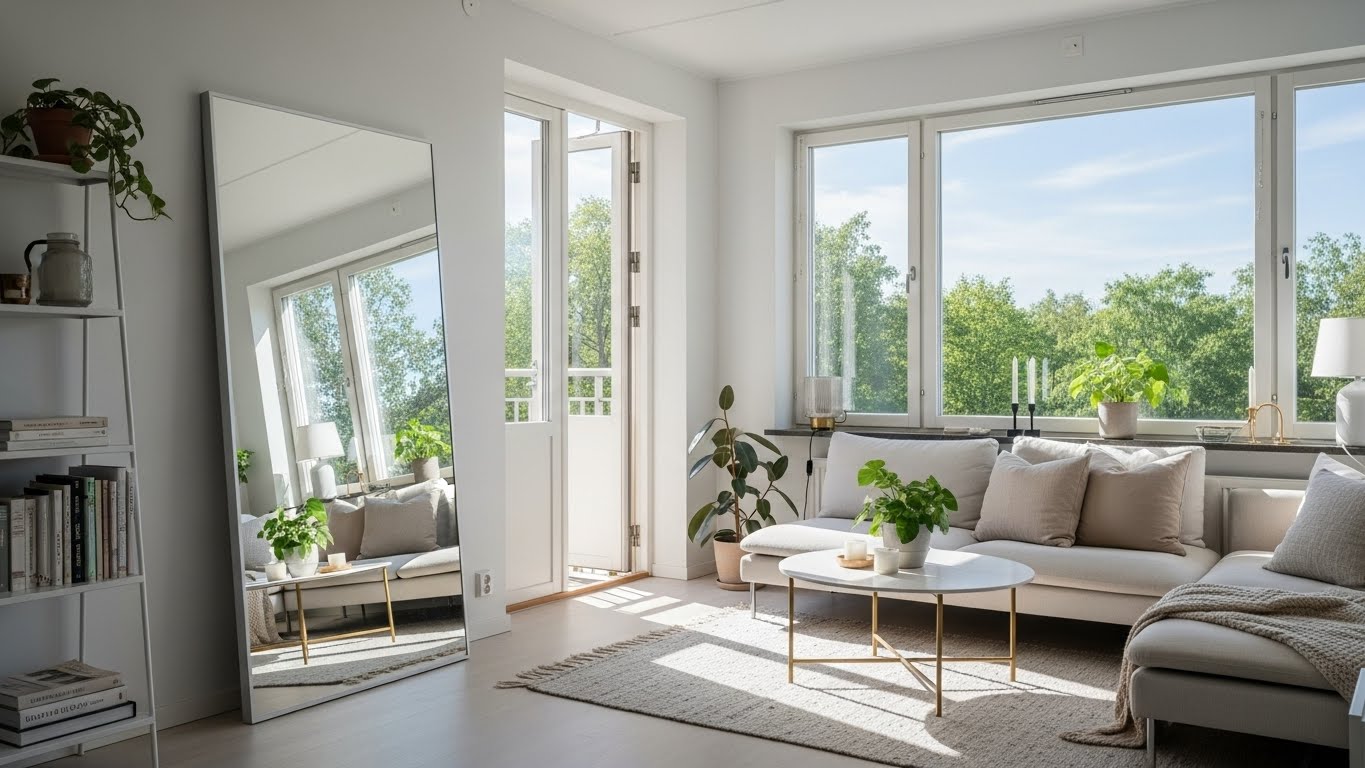 Utilize Mirrors to Expand Space