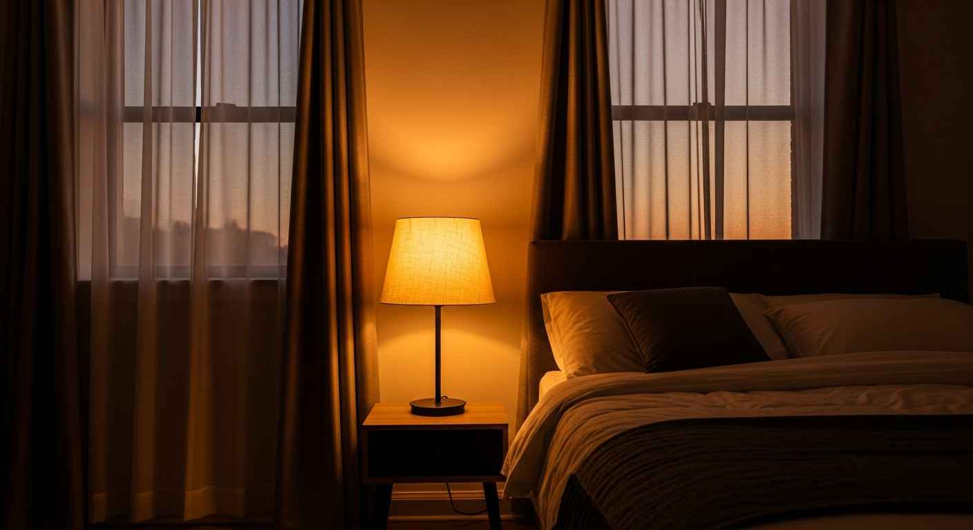 Utilize Warm, Dimmable Light Bulbs