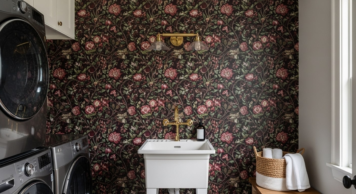 Vintage-Inspired Moody Wallpaper