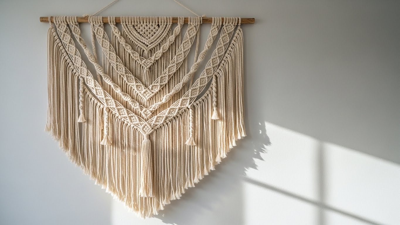 Vintage Macramé Wall Hangings