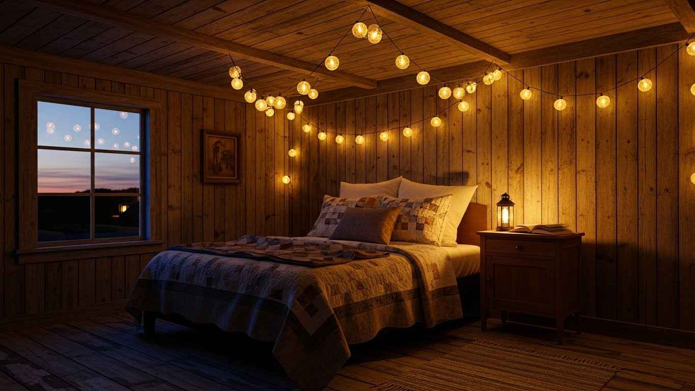 Warm, Ambient String Lighting