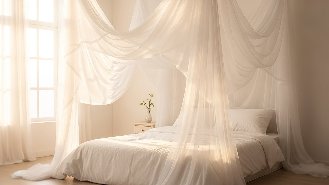 Wispy Tulle for a Soft Glow