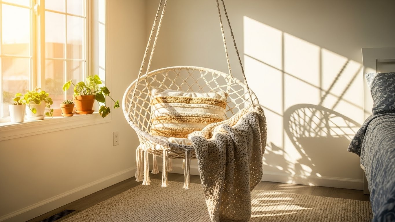 Zone Out with a Hanging Chair