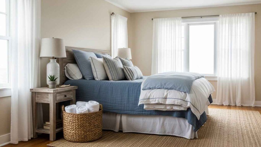 20 Breezy Cozy Master Bedroom Coastal Décor Ideas That Keep You Relaxed