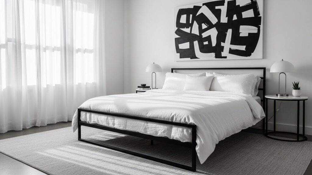 21 Monochrome Scheme Guest Bedroom Ideas That Keep It Simple