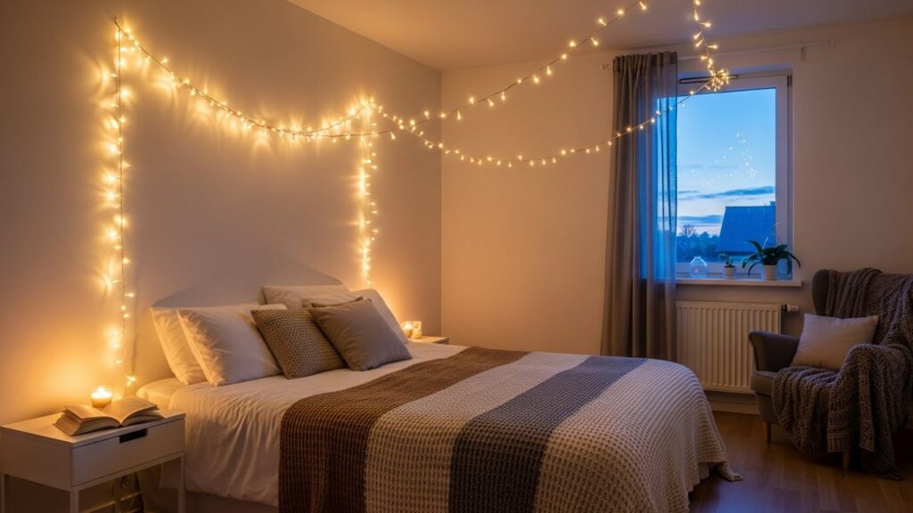 22 Fairy-Lights Bedroom Decor Ideas That Spark Magic