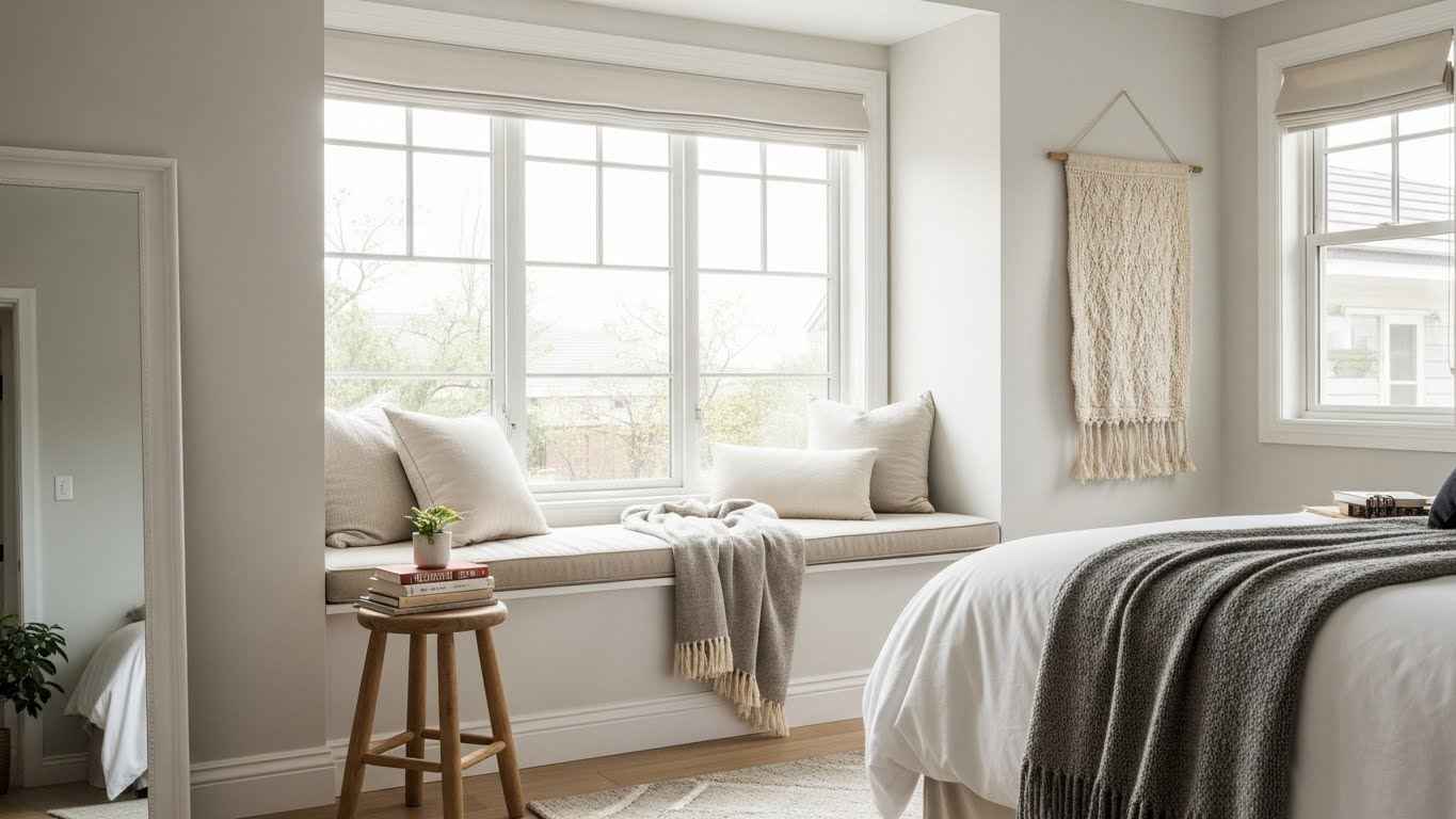 22 Guest Bedroom Ideas with Reading Nook That Offer Quiet Escape