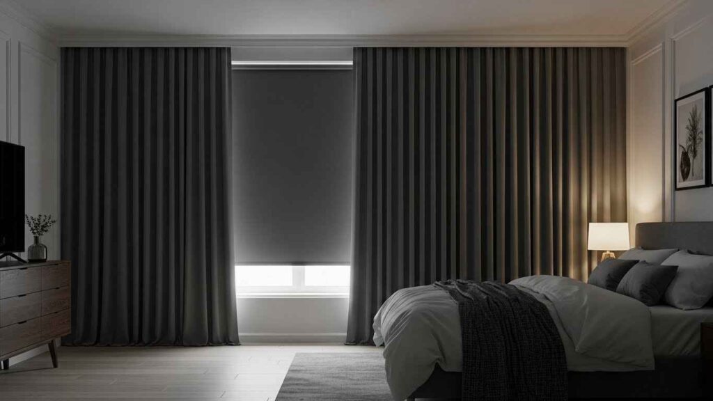23 Essential Blackout-Liner Bedroom Curtains That Block Light & Sound