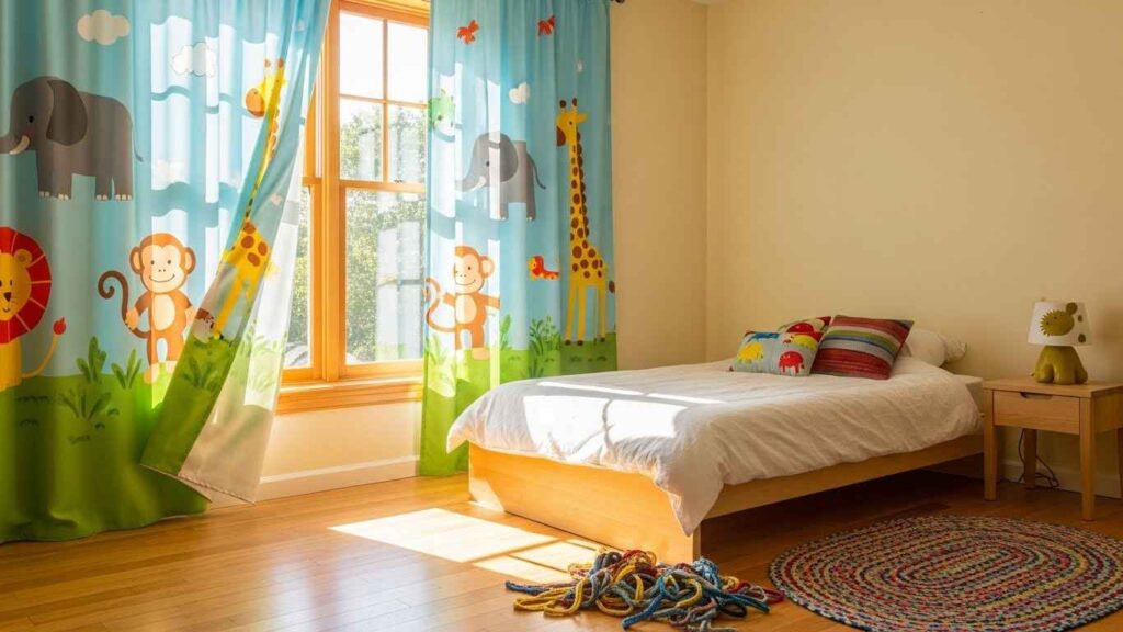 23 Fun Kids-Room Bedroom Curtains That Grow With Them & Boost Decor