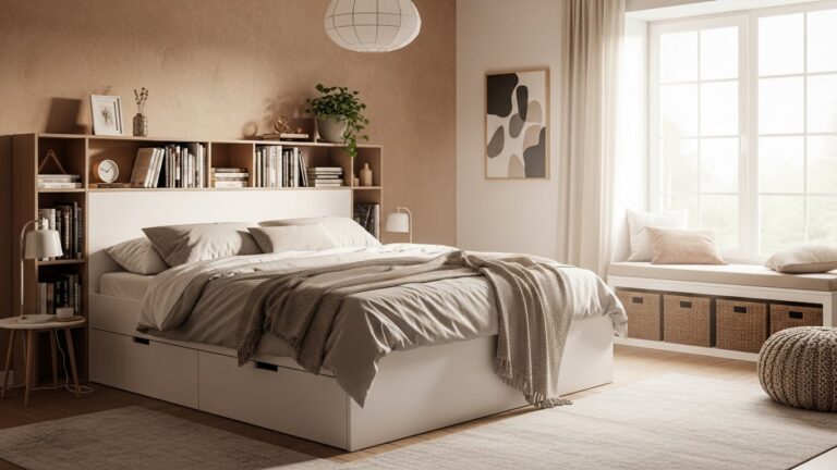 24 Cozy Bedroom Ideas with Built-In Storage That Stay Clutter-Free