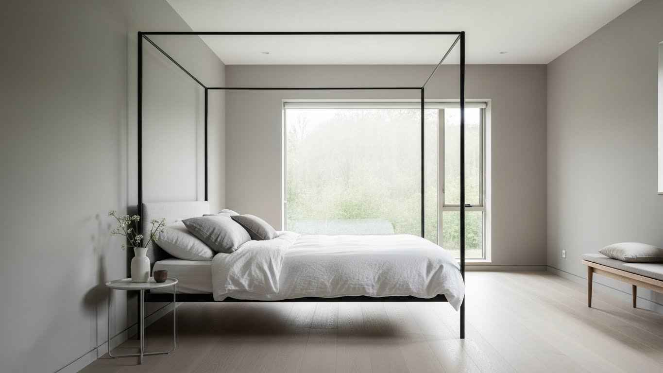 A Cozy Minimalist Canopy Sanctuary