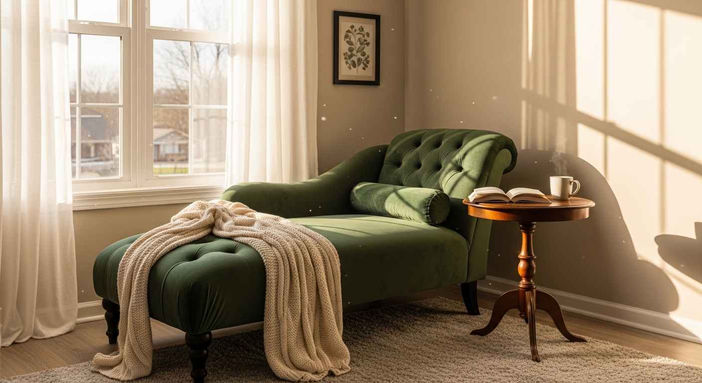 A Statement Chaise Lounge