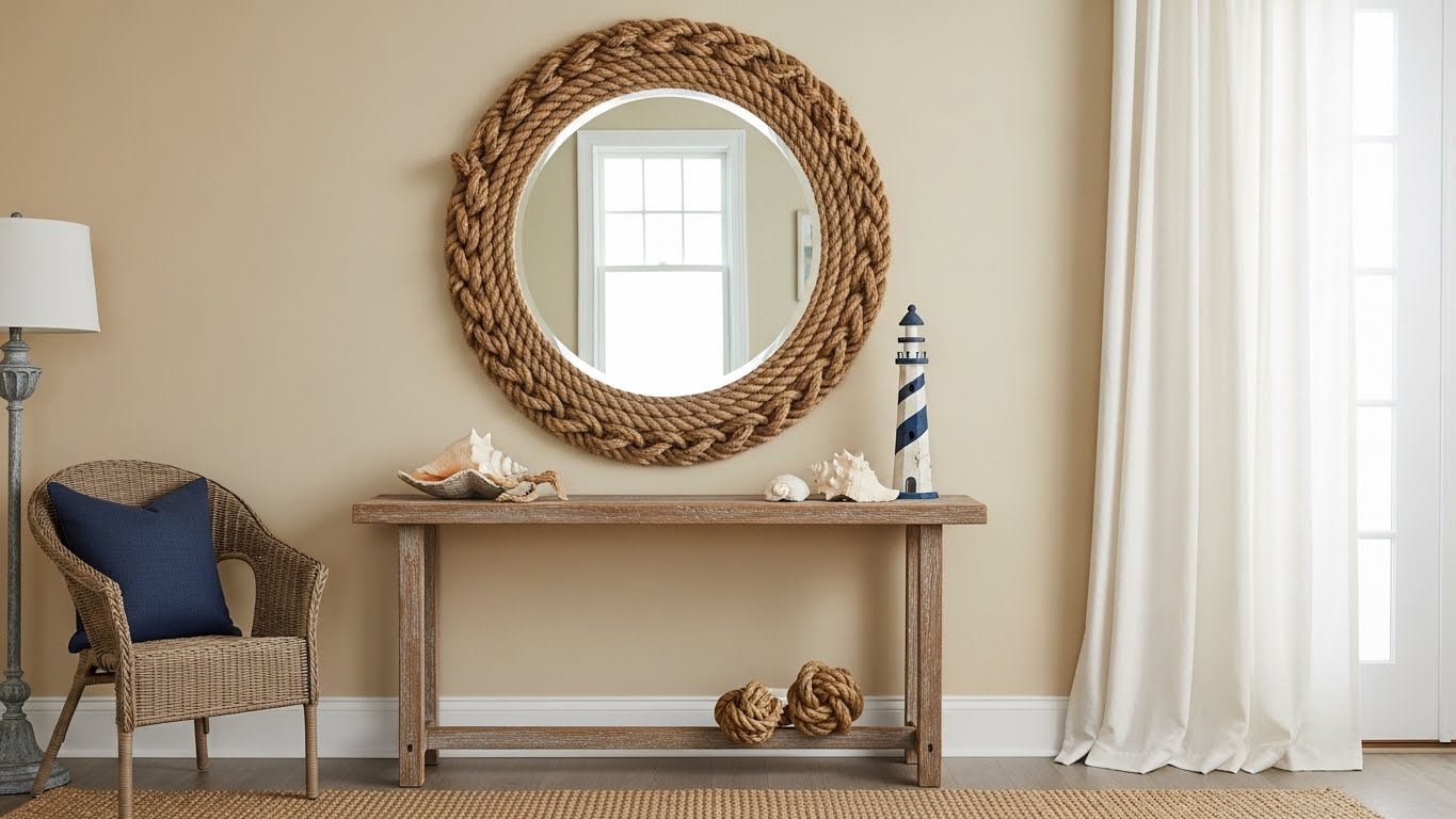 A Statement Rope Mirror