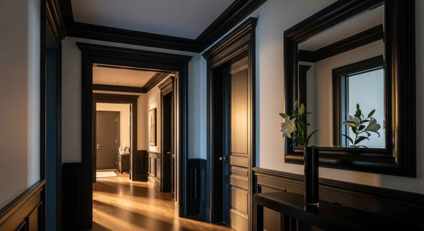 Architectural Details in Ebony