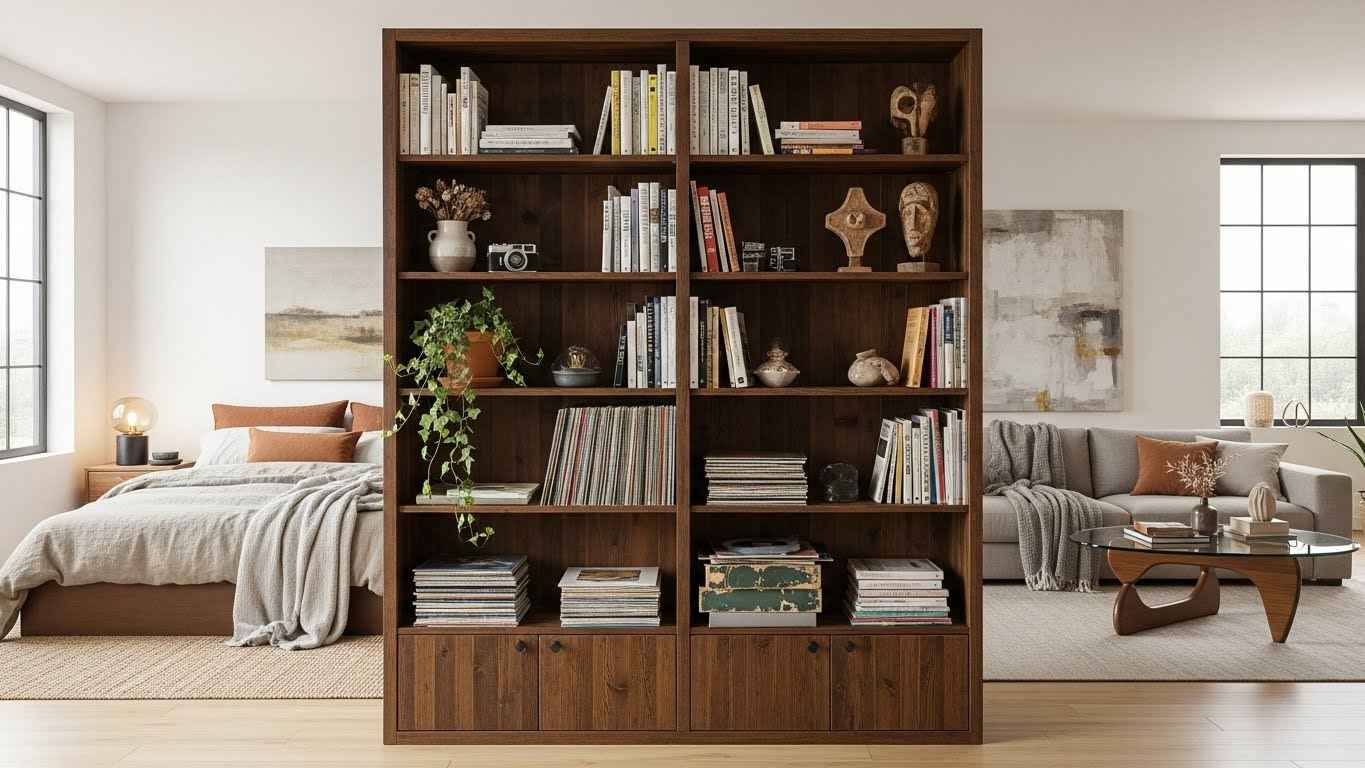 Bookcase Room Divider
