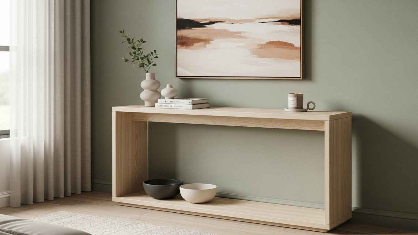 Built-In Feeding Station Disguised as Furniture