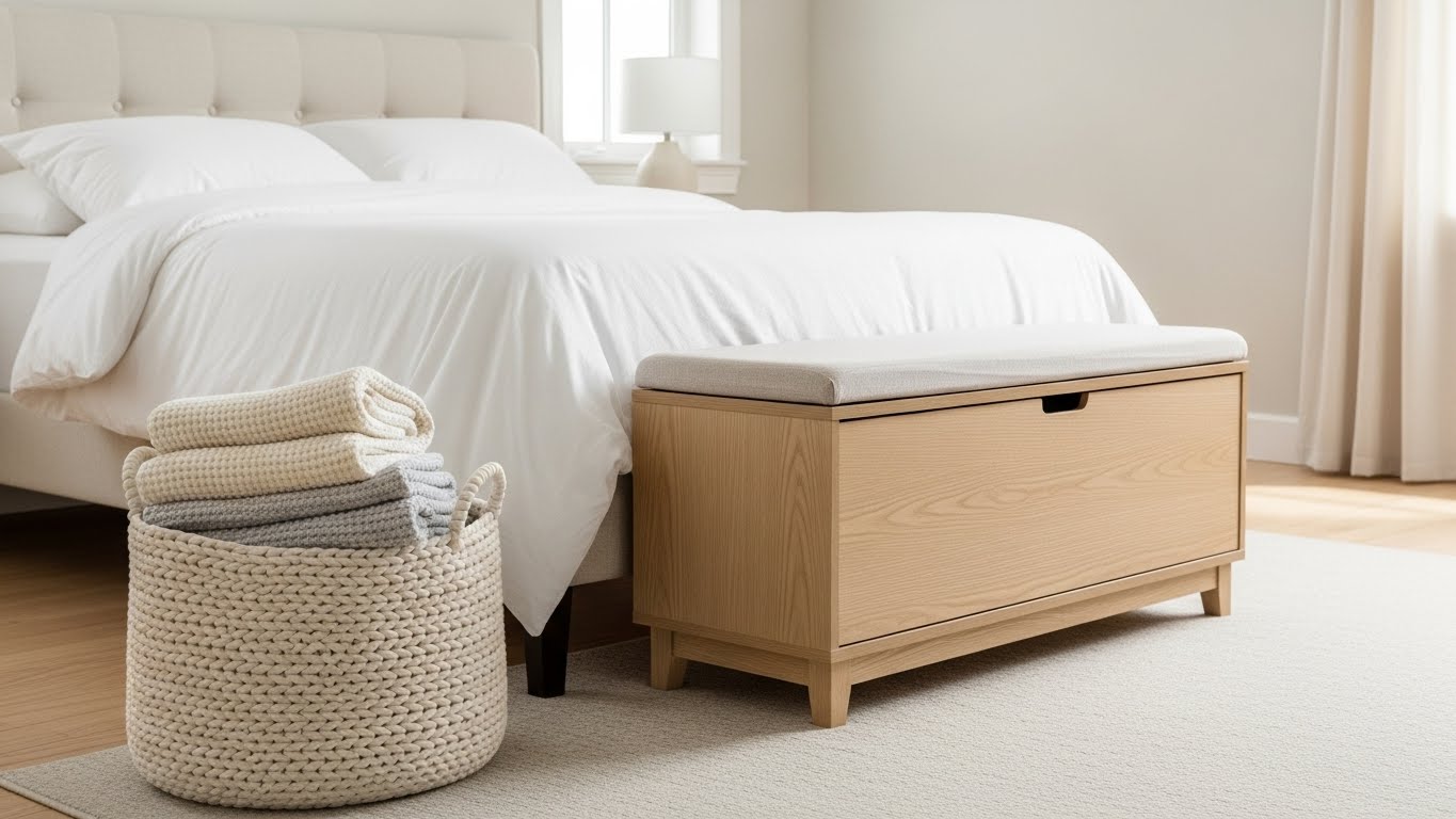 Conceal Clutter with Stylish Storage