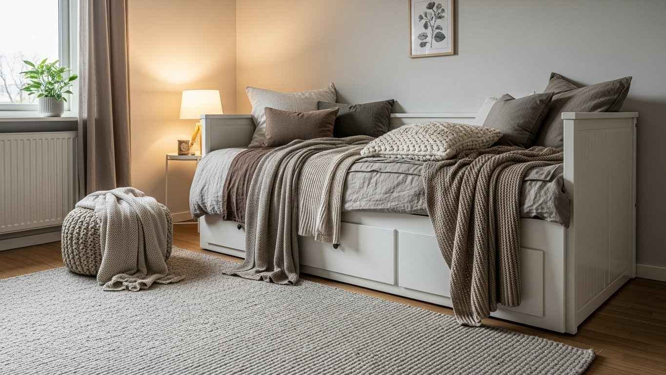 Daybed with Built-In Storage