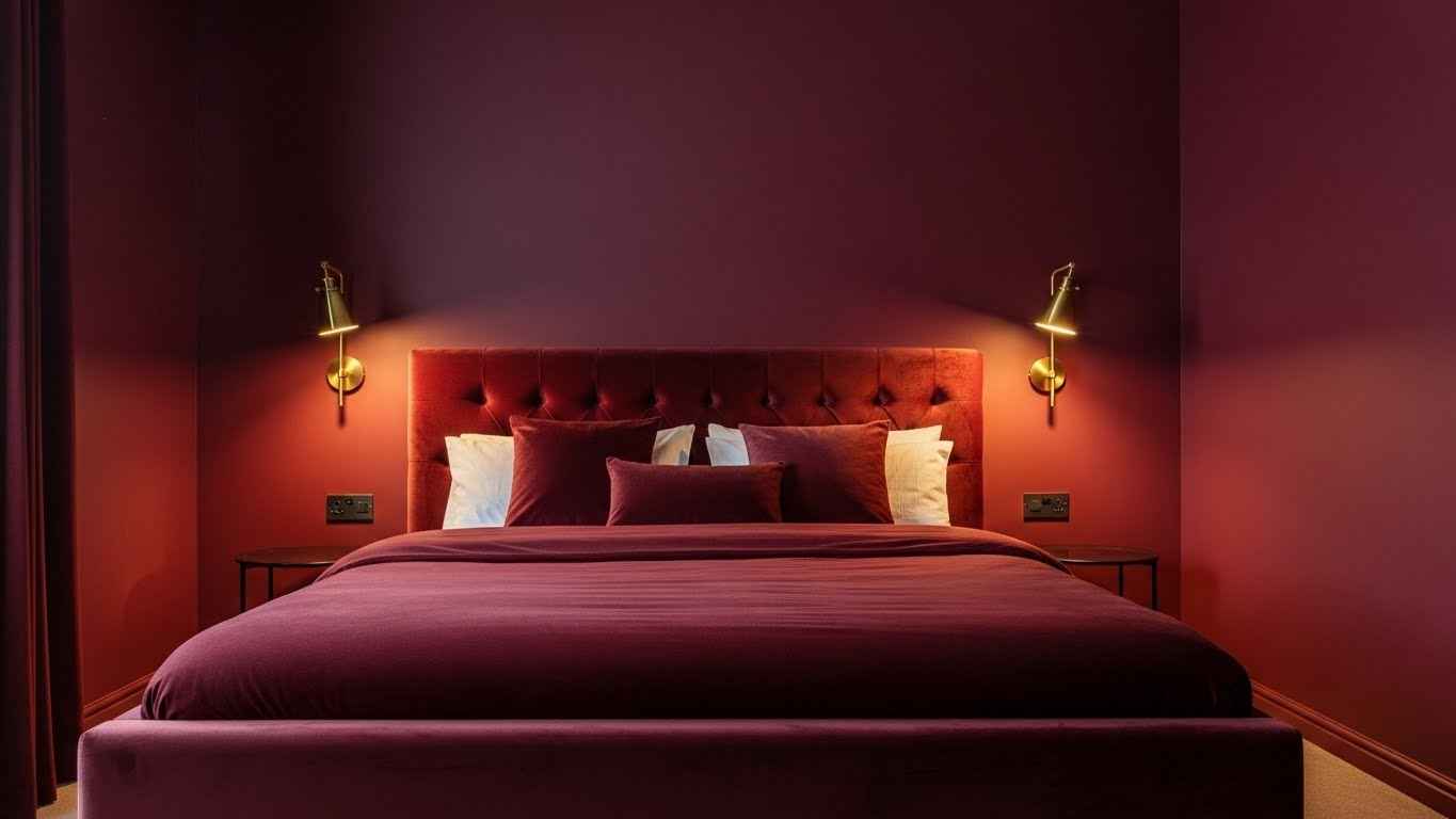 Deep Burgundy Velvet Dreams