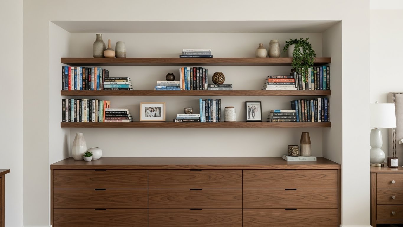 Dresser-Bookcase Combos