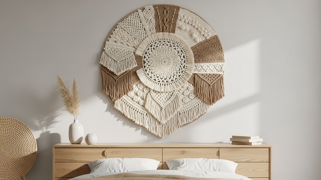 Elevate with Woven Wall Art