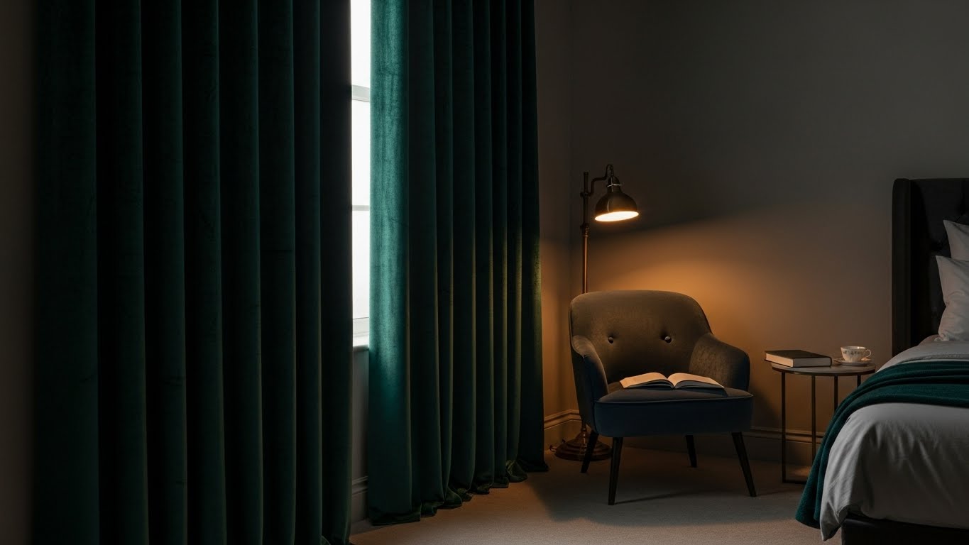 Emerald Green Crushed Velvet