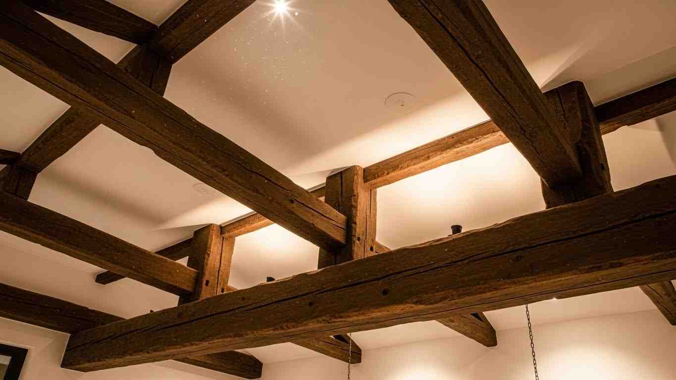 Exposed Wooden Beam Ceilings