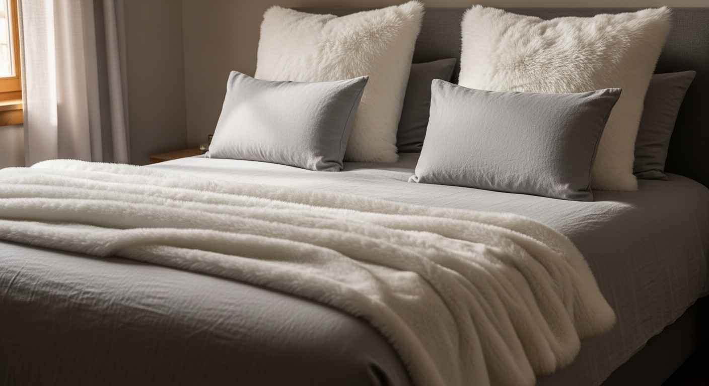 Faux Fur Throws & Pillows