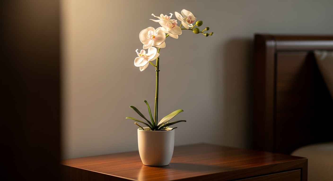 Faux Orchids for an Elegant Touch