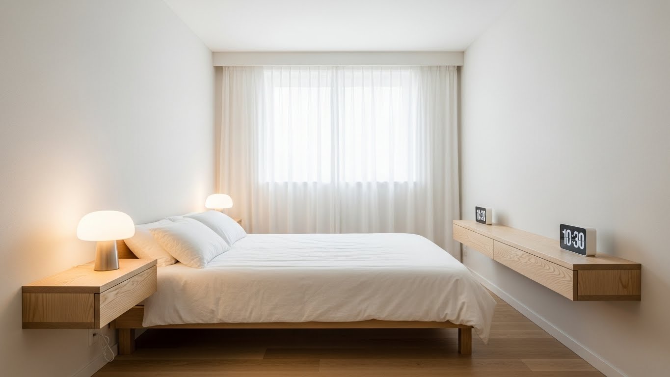 Floating Bedside Ledges