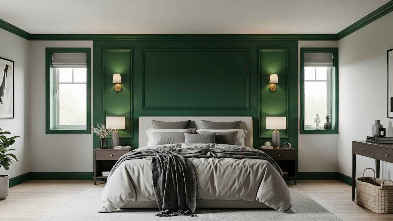 Go Bold with a Dark Feature Wall