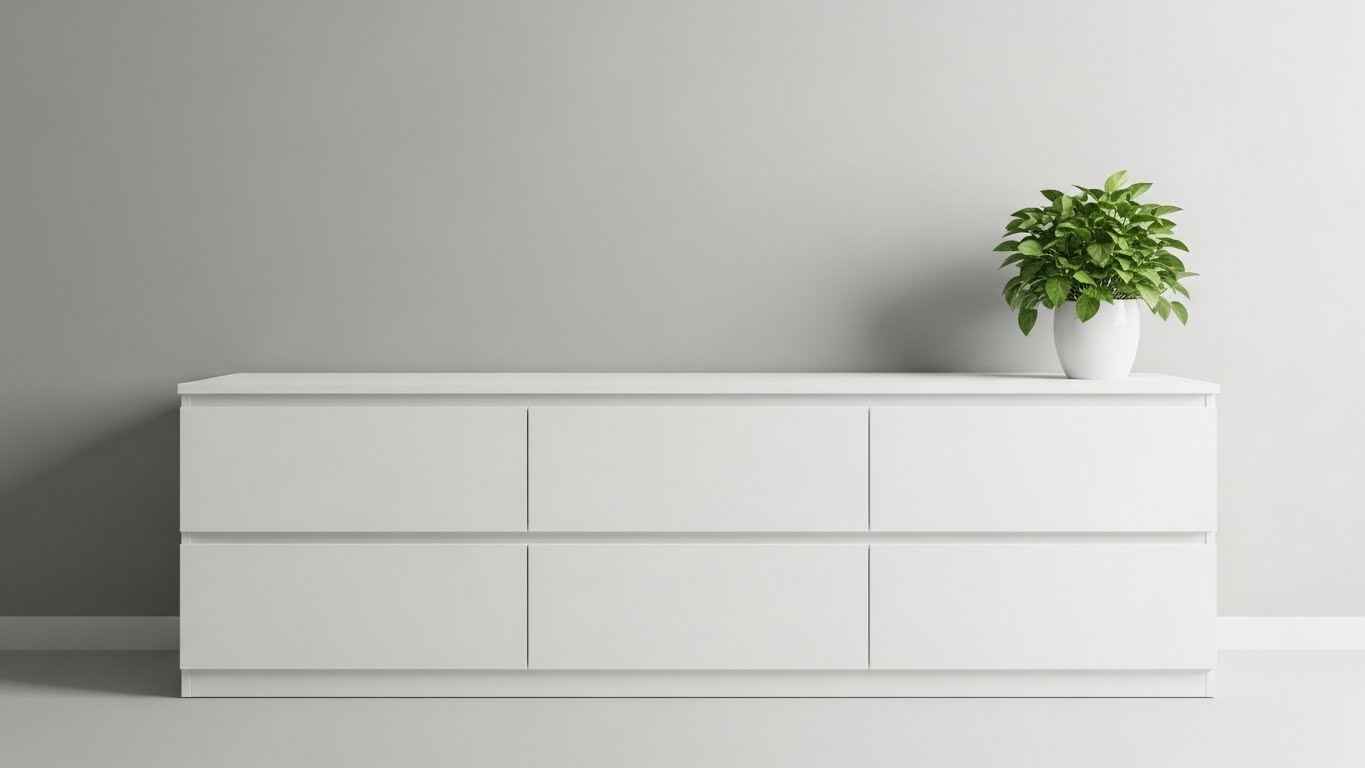 Hidden Storage with Minimalist Dressers