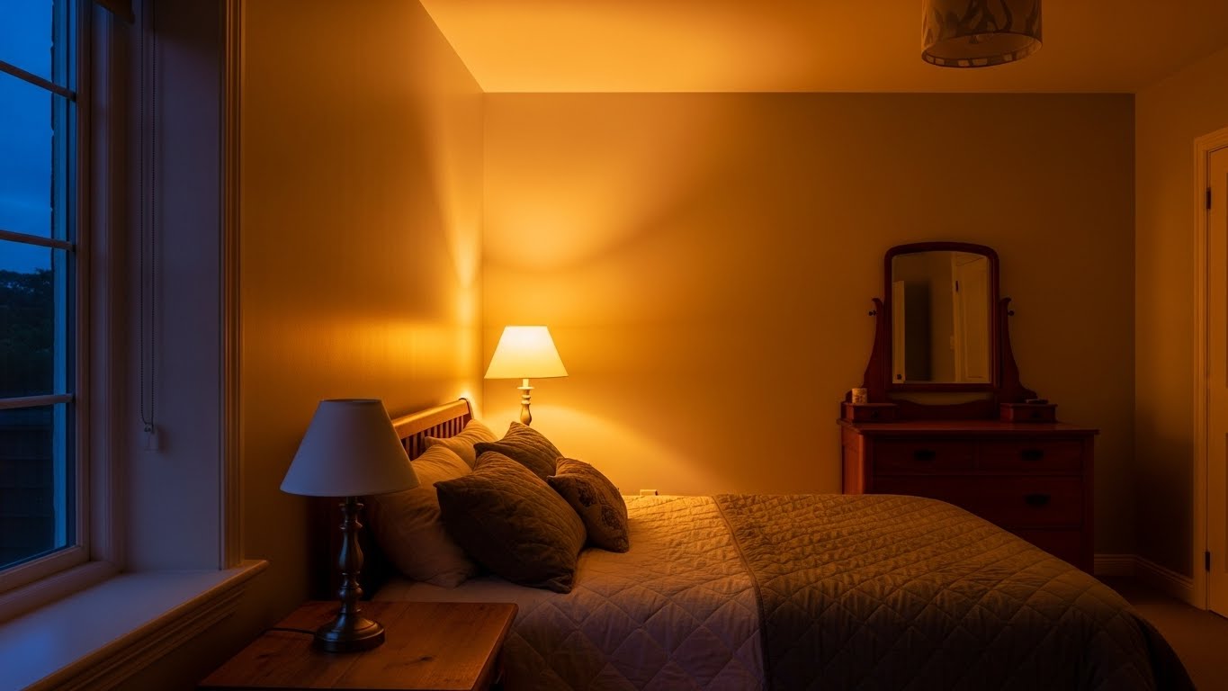 Incorporate Warm, Dimmable Light Bulbs