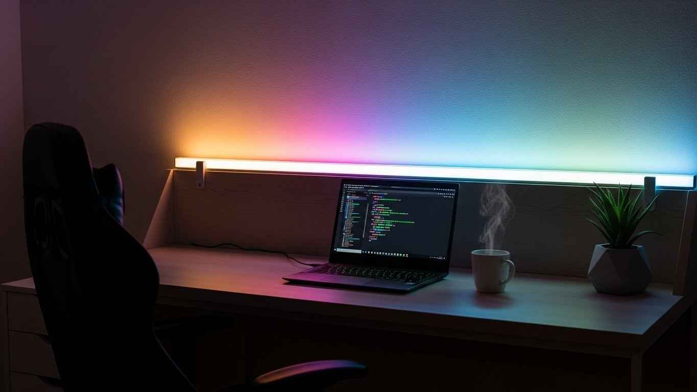 LED Light Strips for a Neon Glow