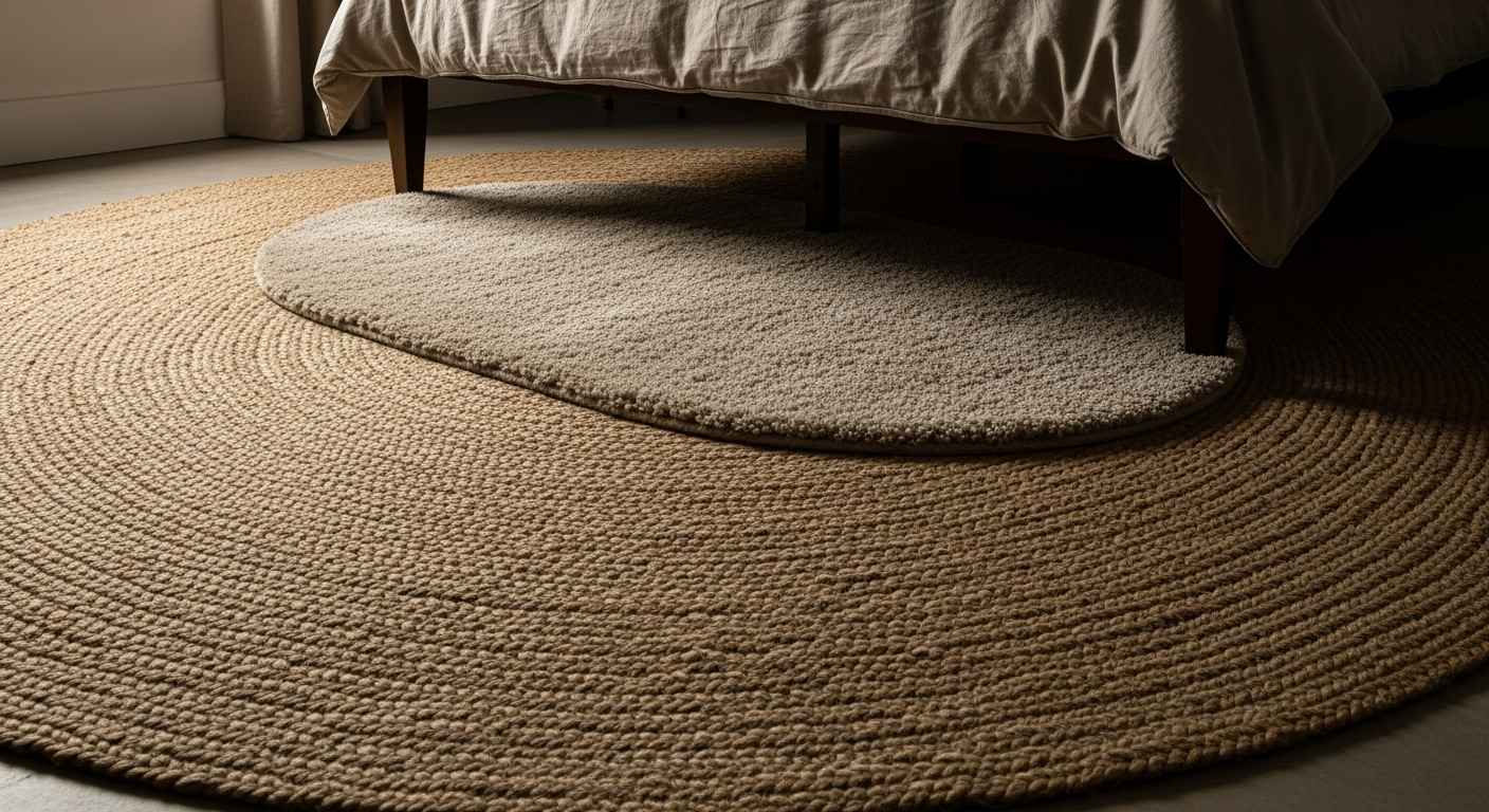 Layered Textural Rugs
