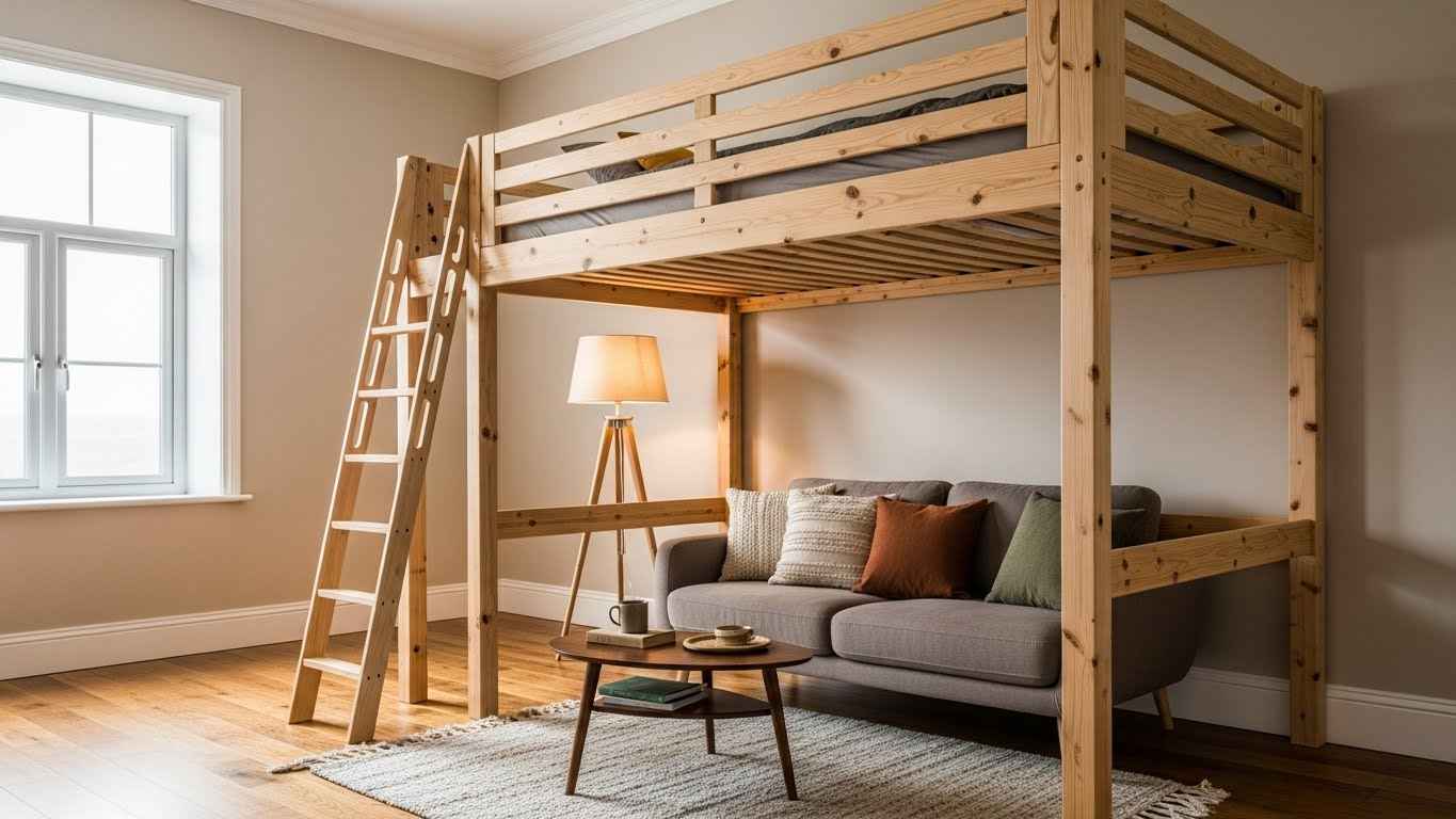 Lofted Beds for Vertical Space
