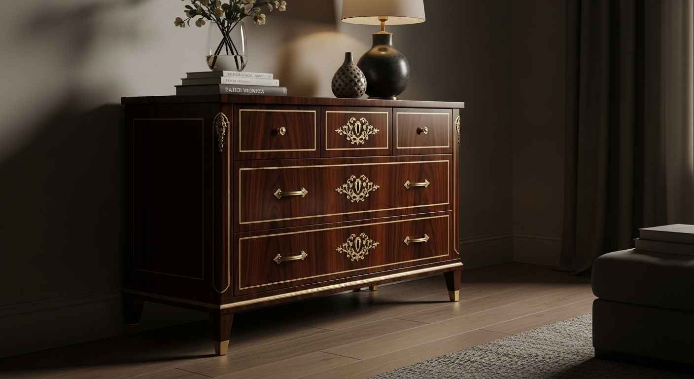 Metallic Inlay Furniture