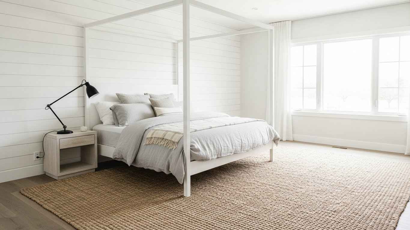 Modern Farmhouse Canopy Elegance