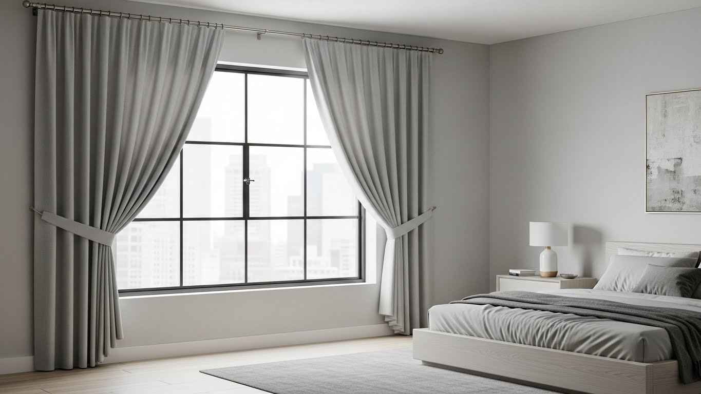 Modern Metal Tie-Back Holders