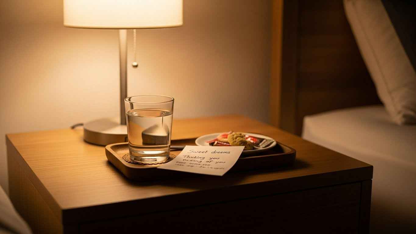 Personalized Welcome Tray