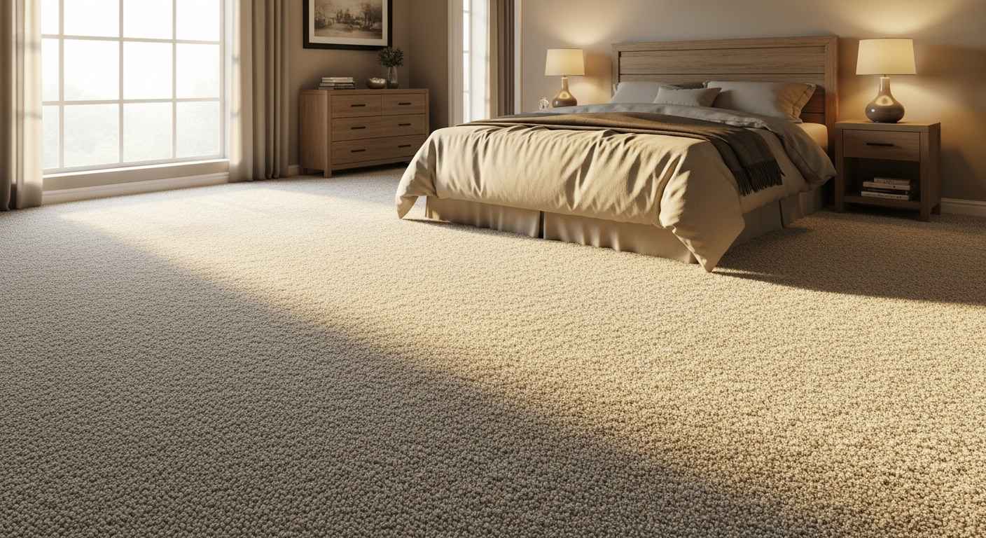 Plush High-Pile Carpeting