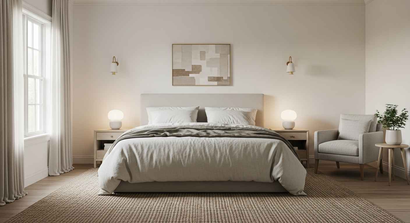 Serene & Cozy: A Master Bedroom's New Look