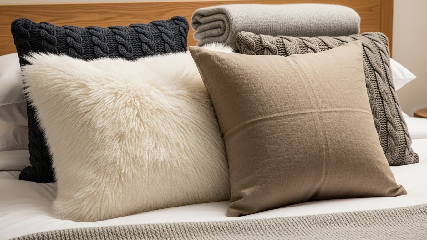 Tactile Throws & Pillows