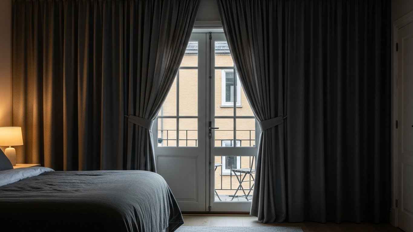 The Allure of French-Door Bedroom Curtains