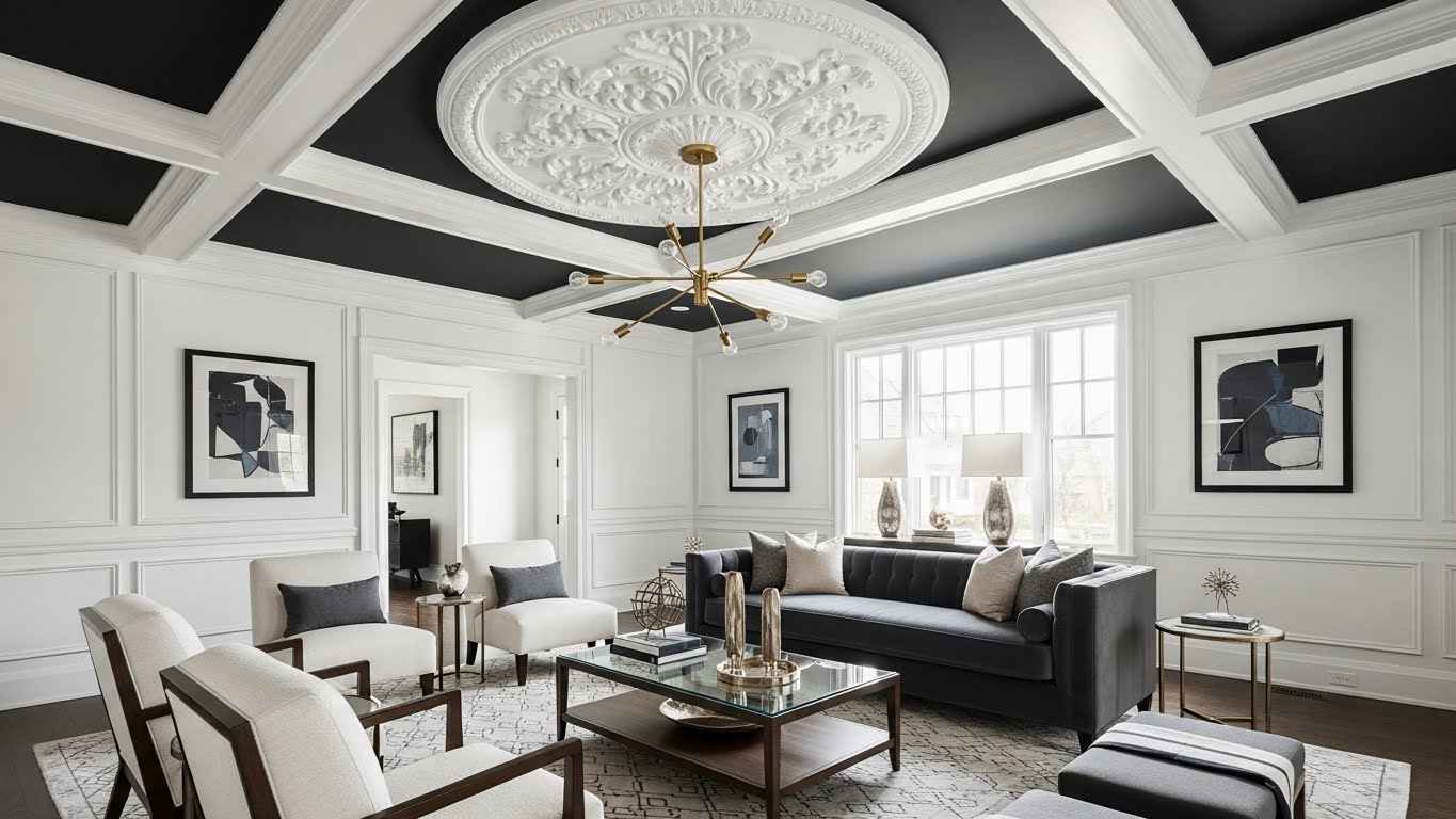 The Bold Ceiling Medallion