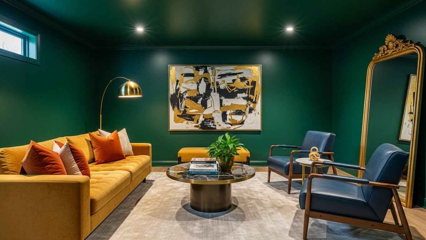 The Color-Drenched Room